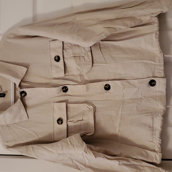 H&M cotton cropped jacket - Picture 4 of 7